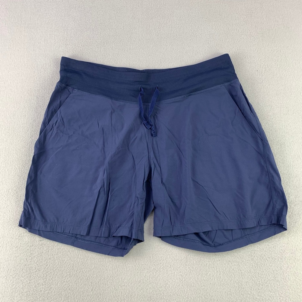 Tuff Athletics Training Shorts Womens Large Blue Performance Trail Drawstring